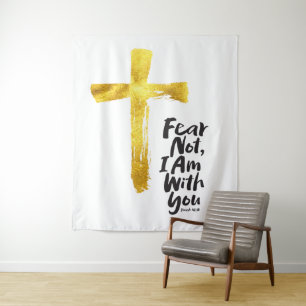 FEAR NOT, I AM with you - Religious - Isaiah 41:10 Tapestry