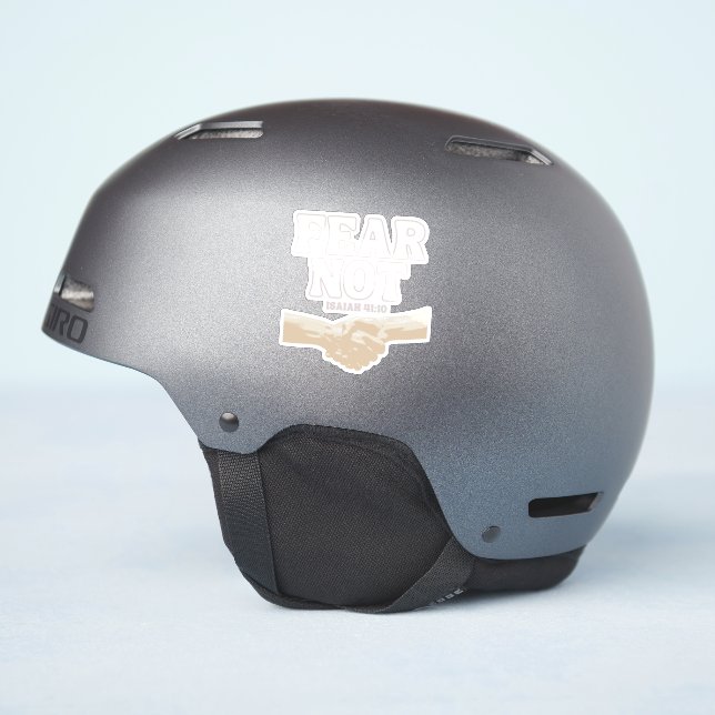 Fear Not – Isaiah 41:10 (Helmet Side)