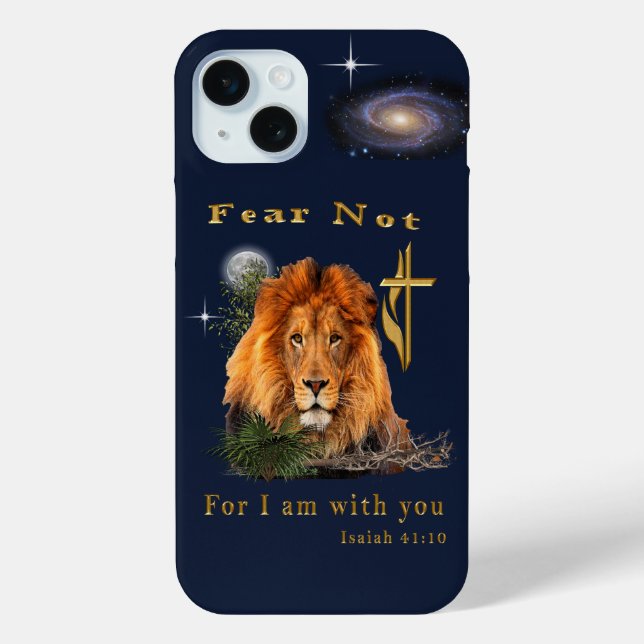 Fear not Isaiah 41:10 Case-Mate iPhone Case (Back)