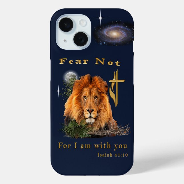 Fear not Isaiah 41:10 Case-Mate iPhone Case (Back)