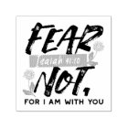 Fear Not Isaiah Bible Verse Inspirational Design