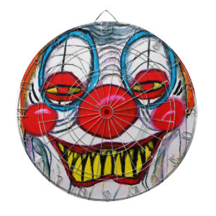 FEAR OF A CLOWN dart board