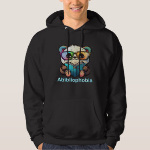 Fear of Running Out of Books to Read Abibliophobia Hoodie