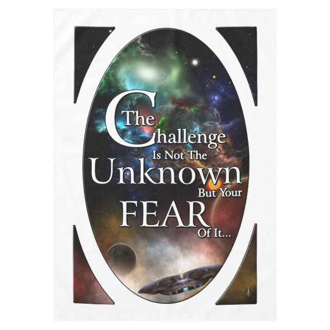 Fear Of The Unknown Tablecloth (Front)