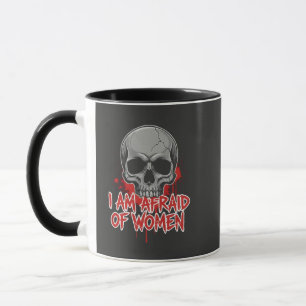 Fear of Women T-Shirt Design Mug