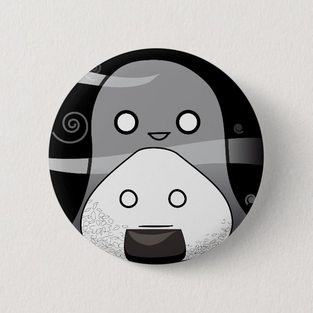 Fear pinches! 6 cm round badge (Front)