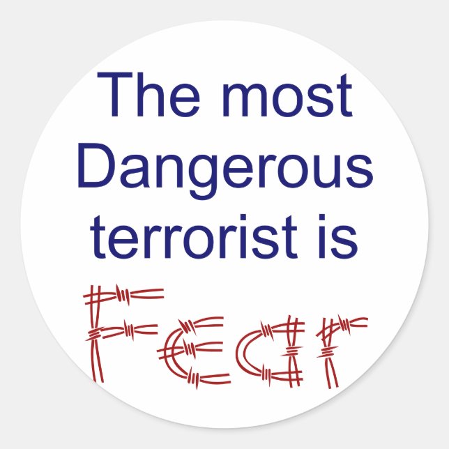 Fear stickers (Front)