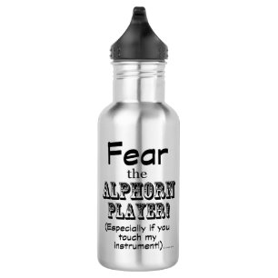 Fear the Alphorn Player 532 Ml Water Bottle
