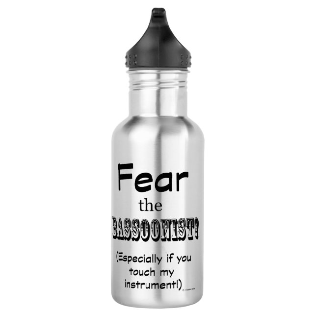 Fear The Bassoonist 532 Ml Water Bottle (Right)