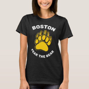 Fear The Bear Boston Hockey T-Shirt