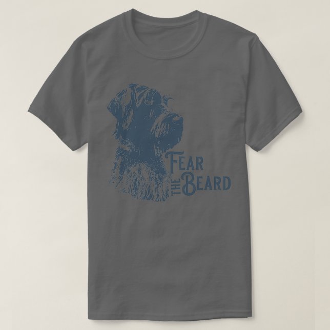 FEAR THE BEARD BLUE Classic TShirt (Design Front)