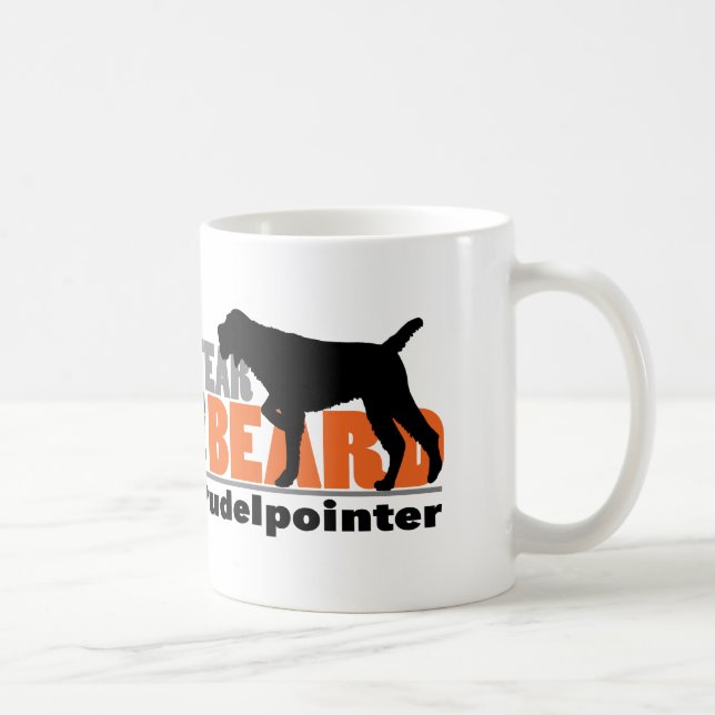 Fear the Beard - Pudelpointer Coffee Mug (Right)