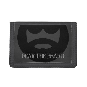Fear the beard wallet for men