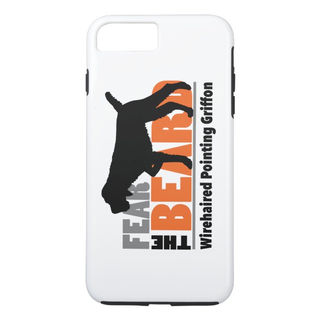 Fear the Beard - Wirehaired Pointing Griffon Case-Mate iPhone Case (Back)
