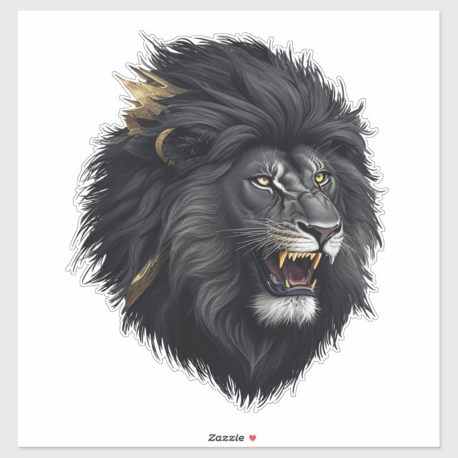 Fear, the black lion (Sheet)