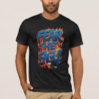 Fear The Eagle Poster Fierce Bald Eagle