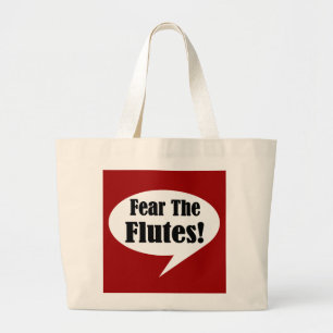 Fear The Flute Tote Bag