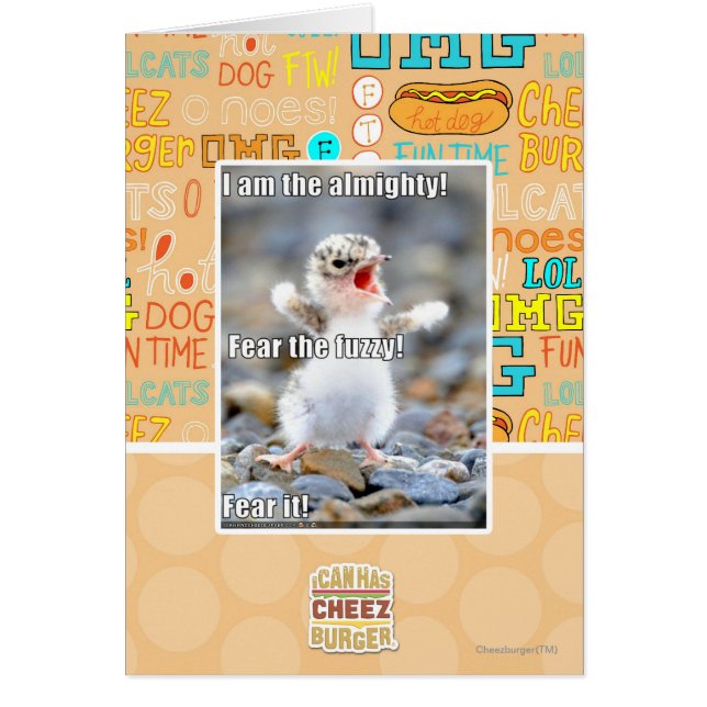 Fear the Fuzzy! (Front)