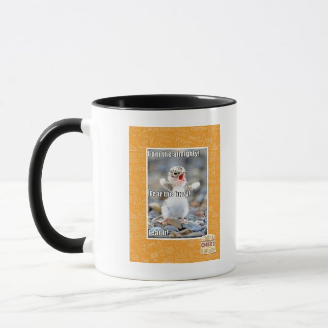 Fear the Fuzzy! Mug (Left)