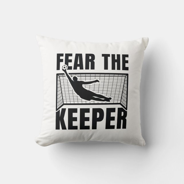 Fear The Keeper Cushion (Front)