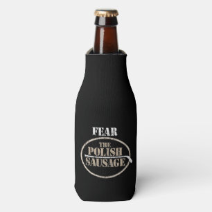 Fear the Polish Sausage (Hockey) Bottle Cooler