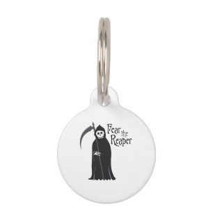 Fear the Reaper Pet Tag