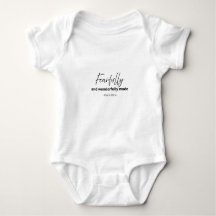 Fearfully and Wonderfully Made, Baby Clothes