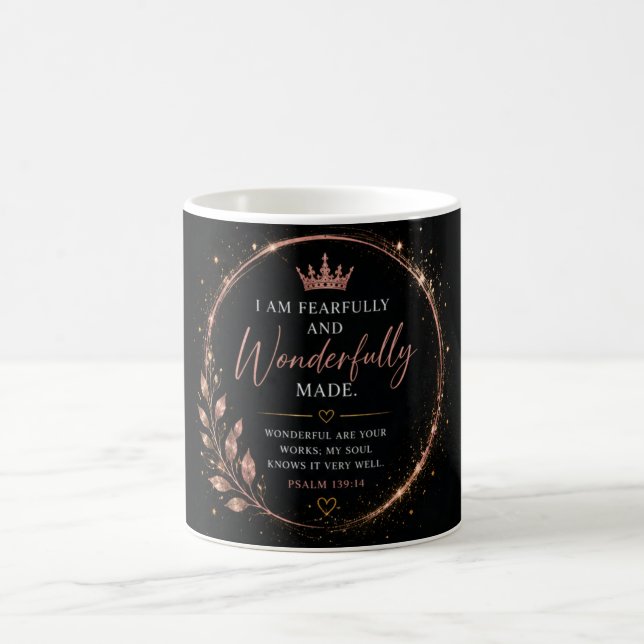 Fearfully and Wonderfully Made Faith  Coffee Mug (Center)