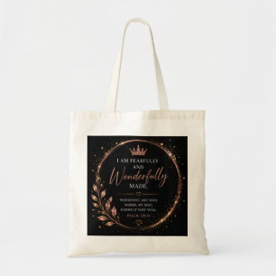 Fearfully and Wonderfully Made Faith Tote Bag