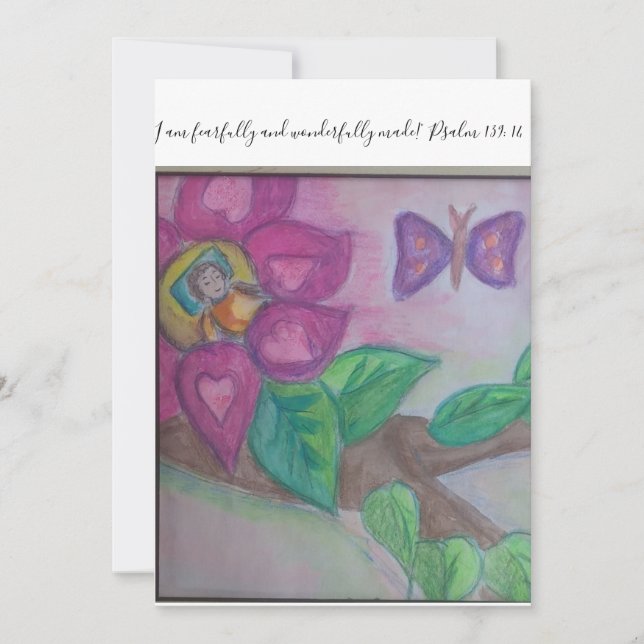 Fearfully and Wonderfully Made! Invitation (Front)
