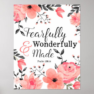 Fearfully and Wonderfully Made Poster