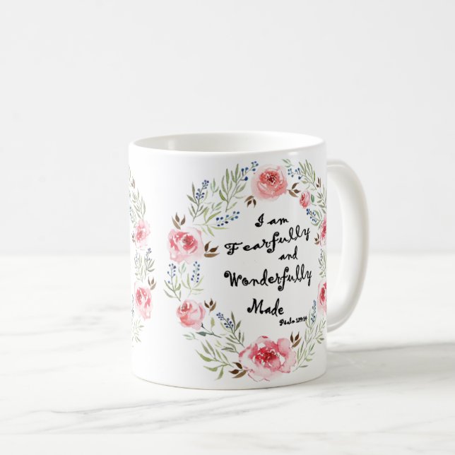 Fearfully & Wonderfully Made Mug (Front Right)