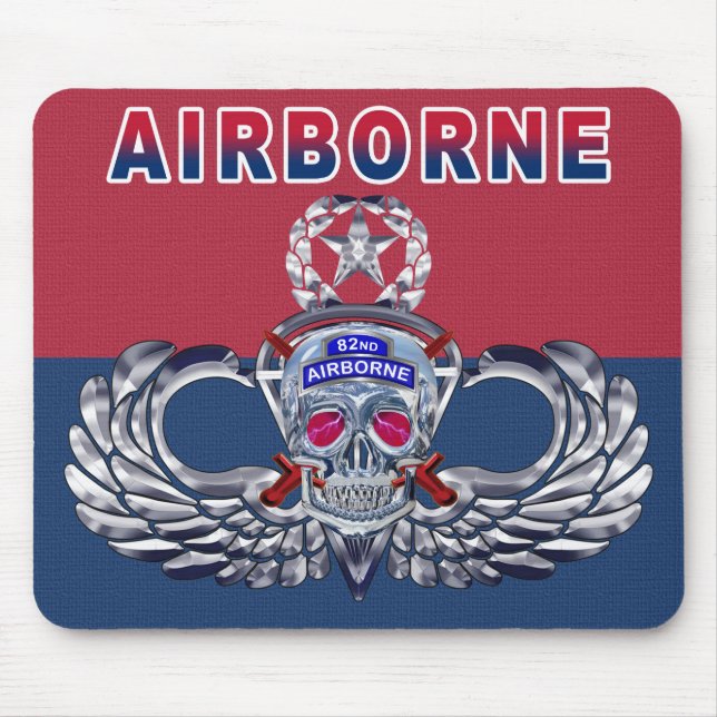 Fearless 82nd Airborne Division  Mouse Pad (Front)