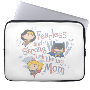 Fearless And Strong Just Like My Mum Laptop Sleeve