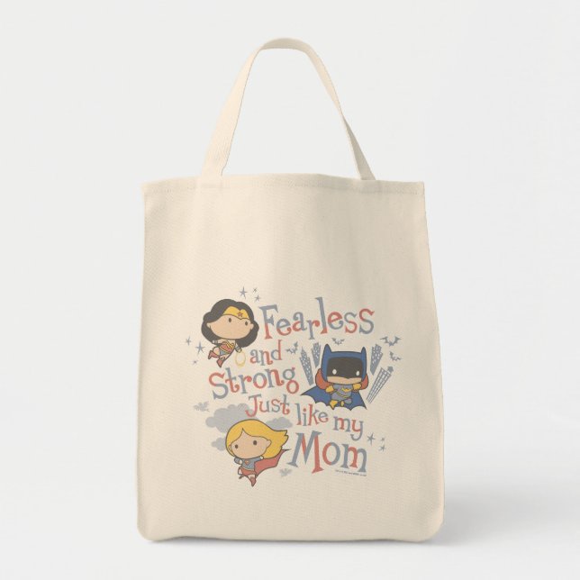 Fearless And Strong Just Like My Mum Tote Bag (Front)