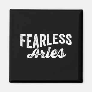 Fearless Aries Zodiac Astrology Birthday Horoscope Magnet