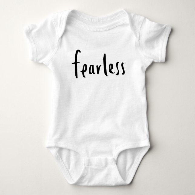 Fearless Baby Outfit Bodysuit (Front)