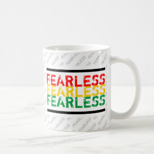 FEARLESS Christian Scripture Psalm 27 White Coffee Mug