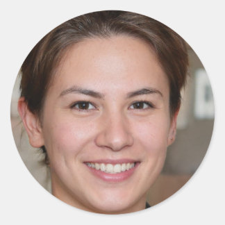 Fearless Classic Round Sticker