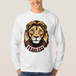 Fearless_d.no.1- by Maaya_P, Men Long Sleeve White T-Shirt
