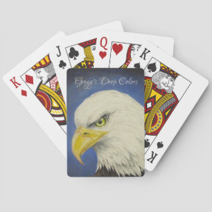“Fearless” Eagle Art Playing Cards