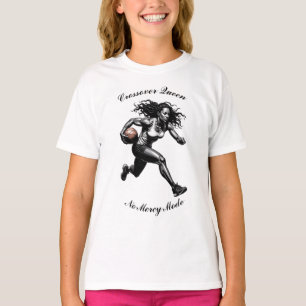 Fearless Female Basketball Graphic – T-Shirt