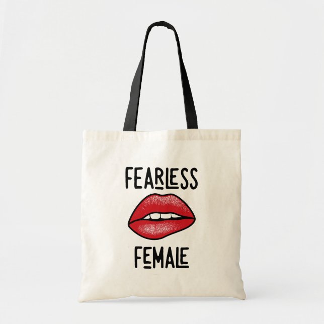 Fearless Female Tote Bag (Front)