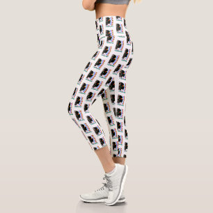 Fearless Focused Fabulous Melanin Capri Leggings