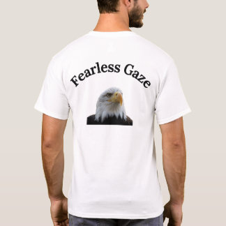 Fearless Gaze Bald Eagle Graphic T-Shirt