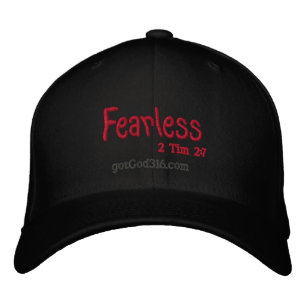 FEARLESS gotGod316.com 2 Timothy 2:7 Embroidered Hat