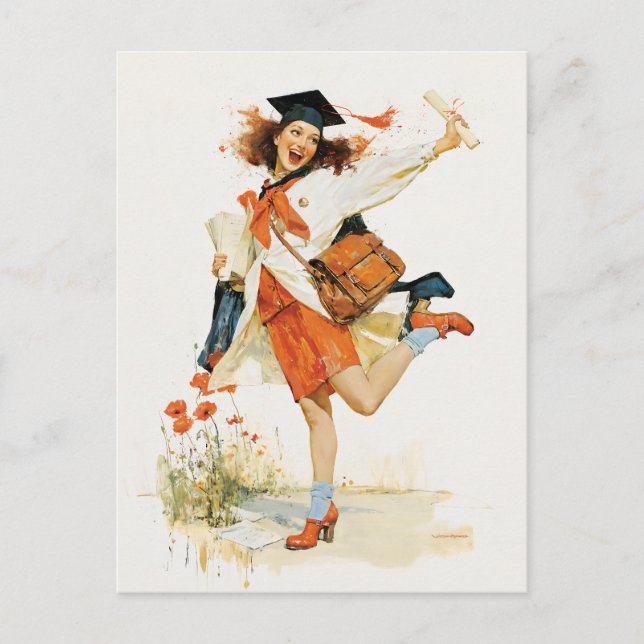 Fearless Graduate Celebration Postcard (Front)