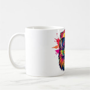Fearless Harpy Eagle with Pilot Goggles Tee Coffee Mug