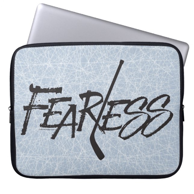 Fearless (Hockey) Laptop Sleeve (Front)
