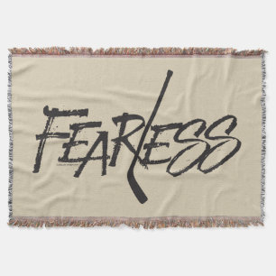 Fearless (Hockey) Throw Blanket